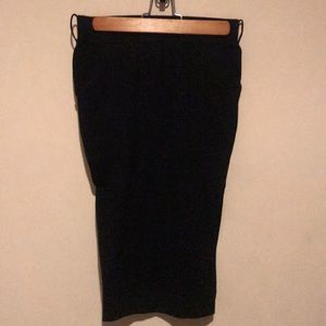 Black sweater pencil skirt